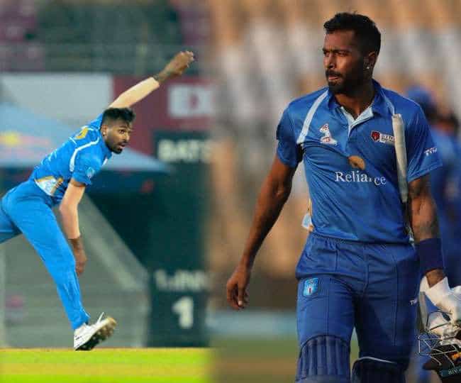 Hardik Pandya hits 120 runs with just sixes, breaks all records in T20